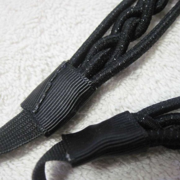 1 Goody 3 Braided Side Strands Hair Head Band Shiny Headwrap Braid Tinsel Mylar - Picture 5 of 14